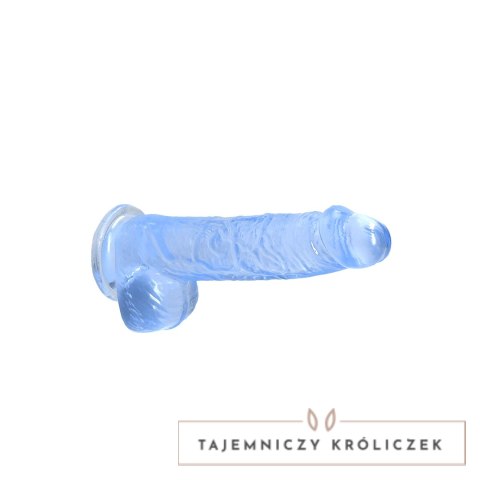 RealRock Crystal Clear 17 cm - Model anatomiczny z przyssawką RealRock by Shots