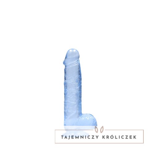 RealRock Crystal Clear 17 cm - Model anatomiczny z przyssawką RealRock by Shots