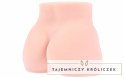 Cleo model anatomiczny z teksturą - kompaktowa maszyna intymna Kokos