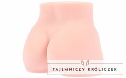 Cleo model anatomiczny z teksturą - kompaktowa maszyna intymna Kokos