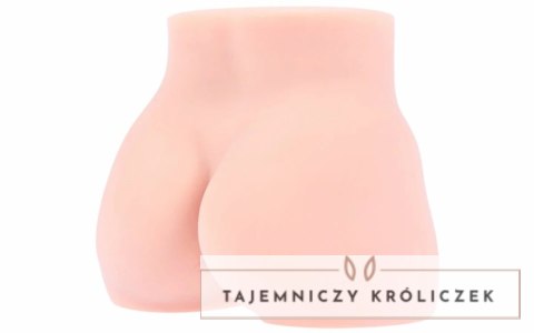 Cleo model anatomiczny z teksturą - kompaktowa maszyna intymna Kokos