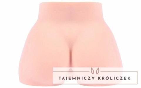 Cleo model anatomiczny z teksturą - kompaktowa maszyna intymna Kokos