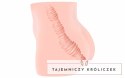 Cleo model anatomiczny z teksturą - kompaktowa maszyna intymna Kokos