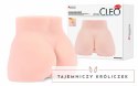 Cleo model anatomiczny z teksturą - kompaktowa maszyna intymna Kokos