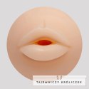 Crushious Ezy Egg Mouth Red - elastyczna maszyna intymna TPE ABS Crushious