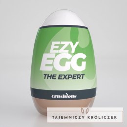 Crushious Ezy Egg The Expert Zielony - Intymny gadżet z teksturą TPE Crushious