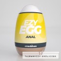 Crushious Ezy Egg Yellow - Kompaktowa maszyna intymna, żołta, TPE Crushious