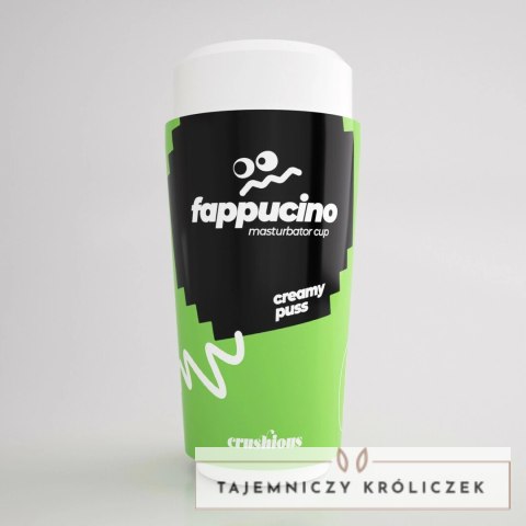 Crushious Fappucino Creamy Puss Zielona maszyna intymna w kubku TPE Crushious