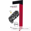 Darkness Skorzana Klatka Dyscyplinująca z Zamkiem, Vegan, 12,5 cm DARKNESS