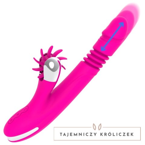 Diversia Bunny Up & Down 24 cm - silikonowy model z funkcją ruchu gora-doł DIVERSIA