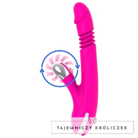 Diversia Bunny Up & Down 24 cm - silikonowy model z funkcją ruchu gora-doł DIVERSIA