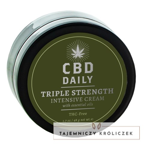 Earthly Body CBD Triple Strength Krem do skory 48 g intensywny Earthly body