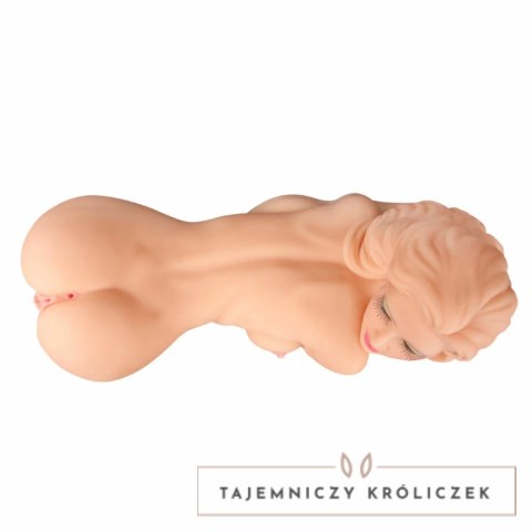 KamaSutra Hera 1 - Wielofunkcyjna maszyna intymna 3w1 XL, materiał TPE Kokos
