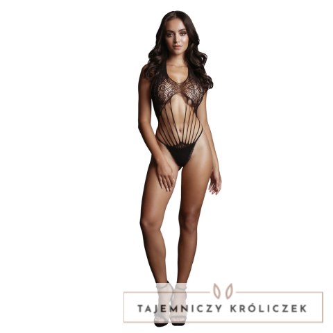 Le Desir Body z wycięciami S-XL koronkowy elastyczny czarny Le Désir by Shots