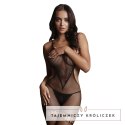 Le Desir Bodystocking S-XL z otwartymi bokami i dekoracyjnymi wycięciami Le Désir by Shots