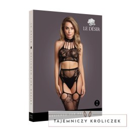 Le Desir Zestaw dwuczęściowy golf, figi, czarny XS-XL elastyczny Le Désir by Shots