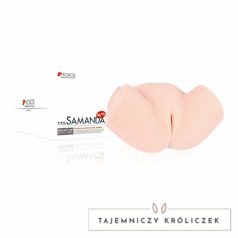 Pipedream Samanda model anatomiczny 3D realistyczny rozmiar XL Kokos