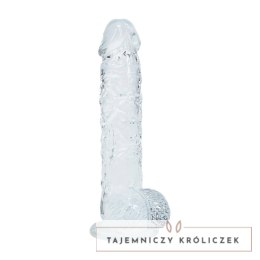 RealRock Crystal Clear model 5, 12,7 cm - przezroczysty, z przyssawką RealRock by Shots