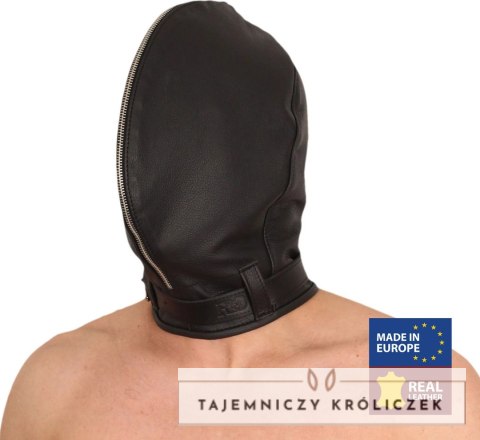 Red Leather Skorzana Kominiarka Black - Europejska Jakość, Roślinny Garbunek Red Leather