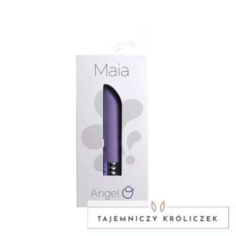 Rocks-Off Angel Mini Bullet Vibrator 25-funkcyjny, fioletowy, silikon Maiatoys