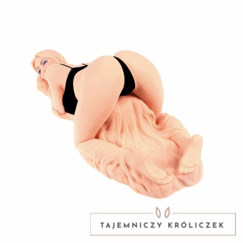 Valentina Model Mega - Anatomiczna maszyna intymna 3-strefowa, miękka Kokos