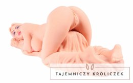 Valentina Model Mega - Anatomiczna maszyna intymna 3-strefowa, miękka Kokos