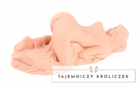 Valentina Model Mega - Anatomiczna maszyna intymna 3-strefowa, miękka Kokos