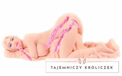 Valentina Model Mega - Anatomiczna maszyna intymna 3-strefowa, miękka Kokos