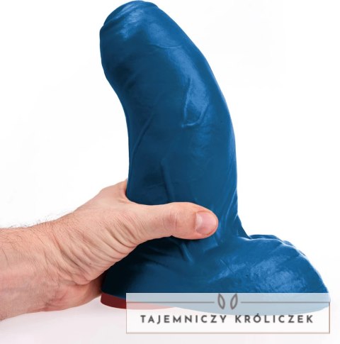 Buri L Blue - Model Anatomiczny Zakrzywiony 22 cm z Przyssawką Fuck Fist