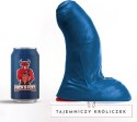 Buri L Blue - Model Anatomiczny Zakrzywiony 22 cm z Przyssawką Fuck Fist
