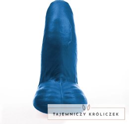 Buri S Intymny Model Zakrzywiony z Przyssawką 14 cm Niebieski Fuck Fist