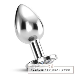 Crushious Bijou Small Clear - elegancka ozdoba intymna metalowa 6 cm Crushious