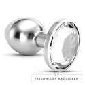 Crushious Bijou Small Clear - elegancka ozdoba intymna metalowa 6 cm Crushious
