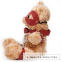 Crushious Crushito Pluszowy Miś z Akcesoriami Bondage 31 cm Czerwony Crushious
