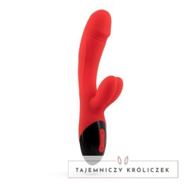 Crushious Dare Dong Red - Wielofunkcyjny Model Intymny z Wibracjami USB Crushious