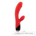Crushious Dare Dong Red - Wielofunkcyjny Model Intymny z Wibracjami USB Crushious