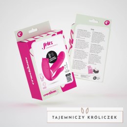 Crushious Fritz - Wibrujące urządzenie intymne z funkcją podgrzewania, rożowe Crushious