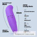 Crushious G-Finder Mini Masażer Punktowy Fioletowy 8 cm ABS Crushious