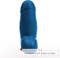 Dagr Model M niebieski - anatomiczny model z przyssawką 19,5 cm Fuck Fist