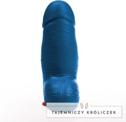 Dagr Model M niebieski - anatomiczny model z przyssawką 19,5 cm Fuck Fist