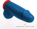 Dagr Model M niebieski - anatomiczny model z przyssawką 19,5 cm Fuck Fist