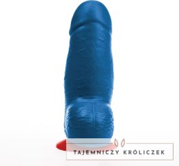 Dagr S Blue - Model anatomiczny z przyssawką, 16 cm, PVC Fuck Fist