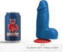 Dagr S Blue - Model anatomiczny z przyssawką, 16 cm, PVC Fuck Fist