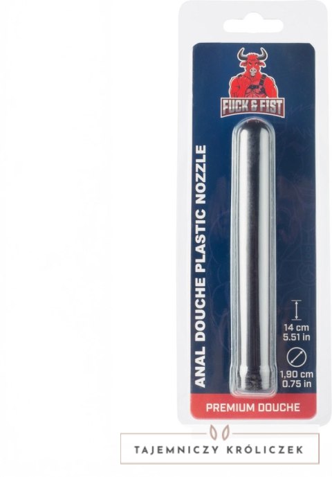 Fuck & Fist Black Douche Nozzle 13,5 cm - końcowka do higieny prysznicowej ABS Fuck Fist