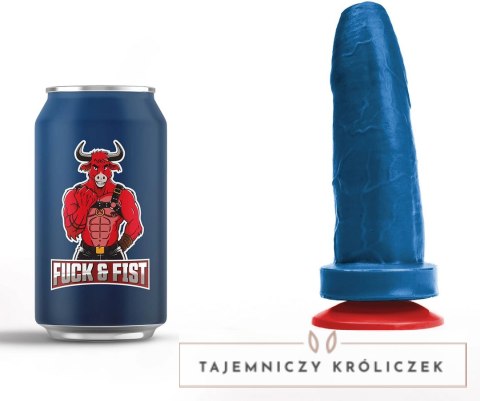 Fuck & Fist Magni S Model Blue - Anatomiczny Akcesorium Intymny z Przyssawką 14 cm Fuck Fist