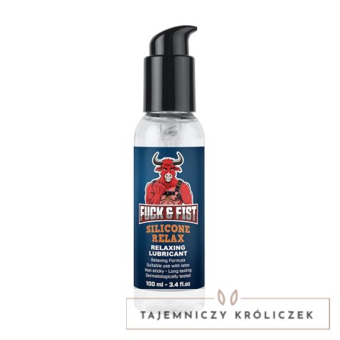 Fuck & Fist Silicone Relax Lubricant żel silikonowy 100 ml komfortowy Fuck Fist