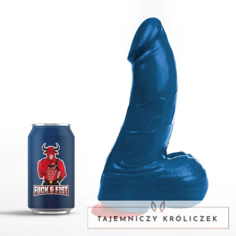 Fuck & Fist Thor L - Model anatomiczny, zakrzywiony, 24 cm, niebieski Fuck Fist
