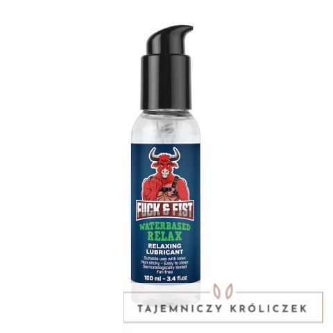 Fuck & Fist Waterbased Relax Lubricant 100 ml żel intymny z mentolem Fuck Fist