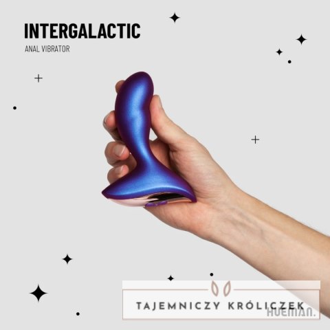 Hueman Intergalactic model zdalnie sterowany, silikonowy wibrator analny Hueman