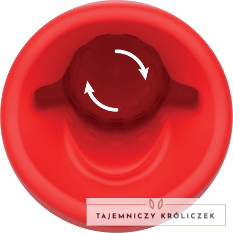 Jamyjob Spin-X - Intymna maszyna rotacyjno-grzewcza, silikon, ładowalna JAMYJOB